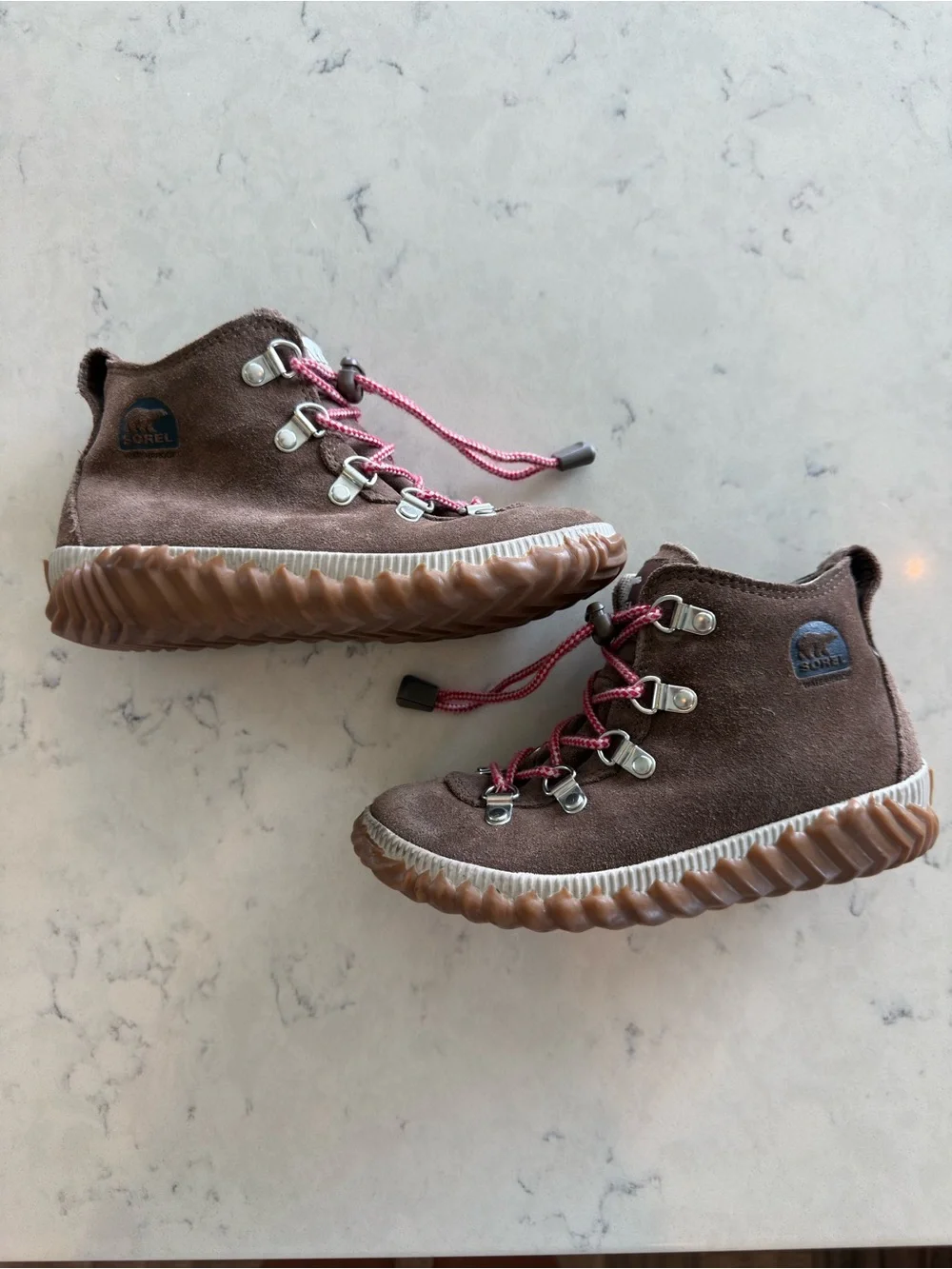 Sorel waterproof suede